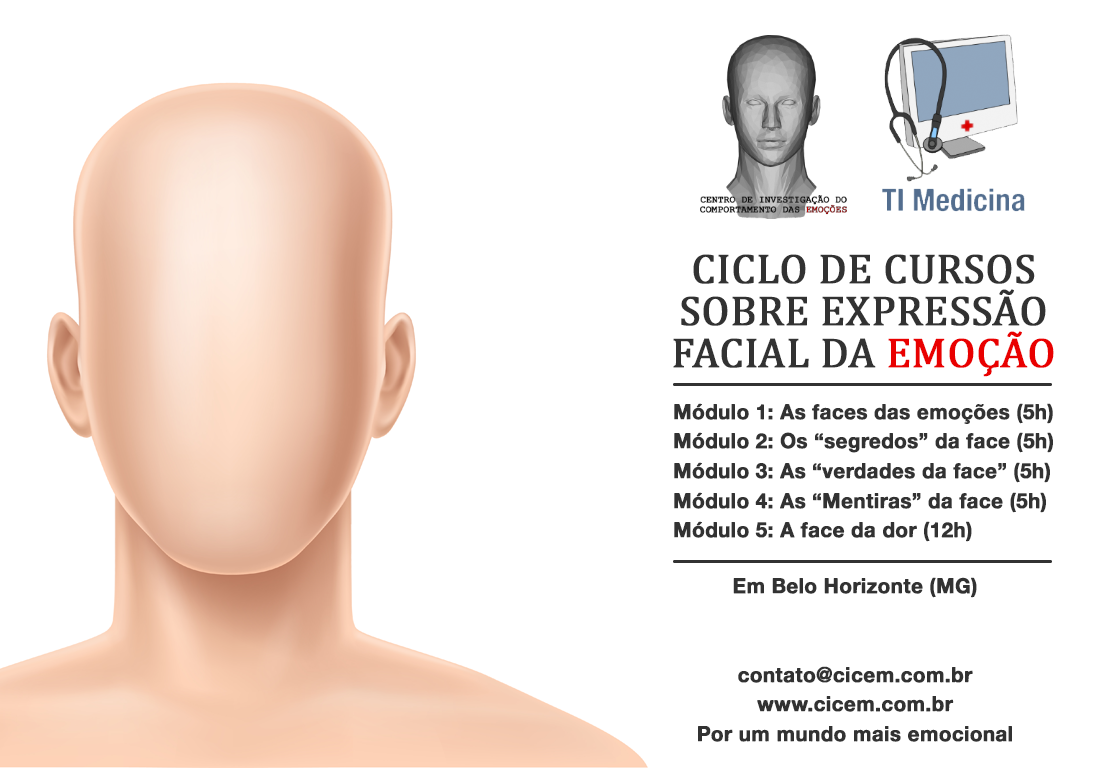 Cursos Expressão Facial Da Emoção Cicem Centro De Investigação Do